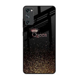 I Am The Queen Samsung Galaxy S20 FE Glass Back Cover Online