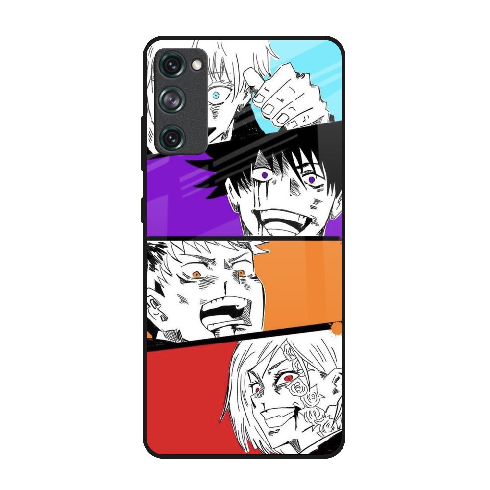 Anime Sketch Samsung Galaxy S20 FE Glass Back Cover Online