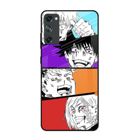 Anime Sketch Samsung Galaxy S20 FE Glass Back Cover Online