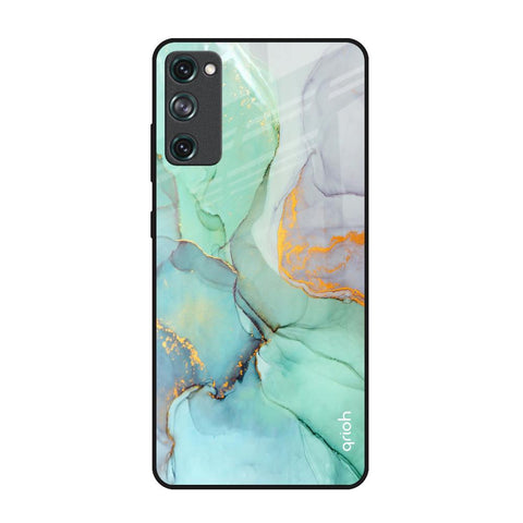 Green Marble Samsung Galaxy S20 FE Glass Back Cover Online