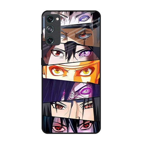 Anime Eyes Samsung Galaxy S20 FE Glass Back Cover Online