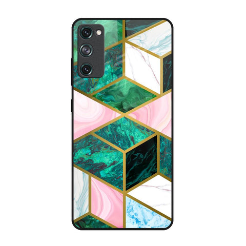 Seamless Green Marble Samsung Galaxy S20 FE Glass Back Cover Online
