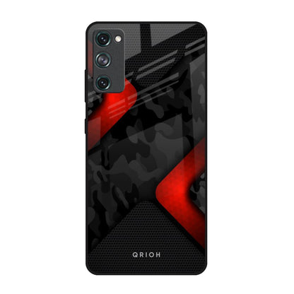 Modern Camo Abstract Samsung Galaxy S20 FE Glass Back Cover Online