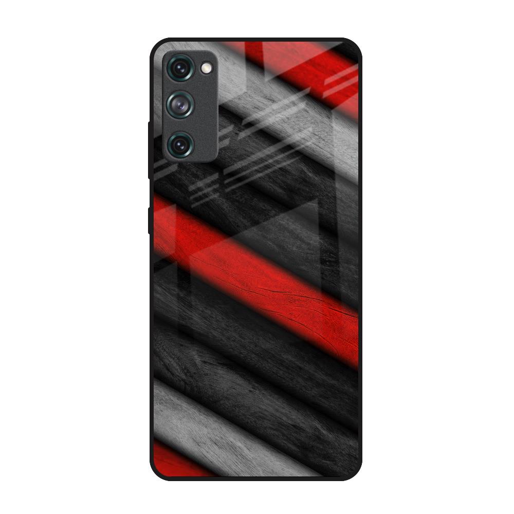 Soft Wooden Texture Samsung Galaxy S20 FE Glass Back Cover Online