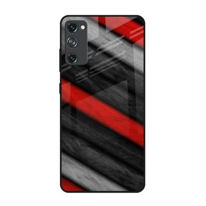 Soft Wooden Texture Samsung Galaxy S20 FE Glass Back Cover Online