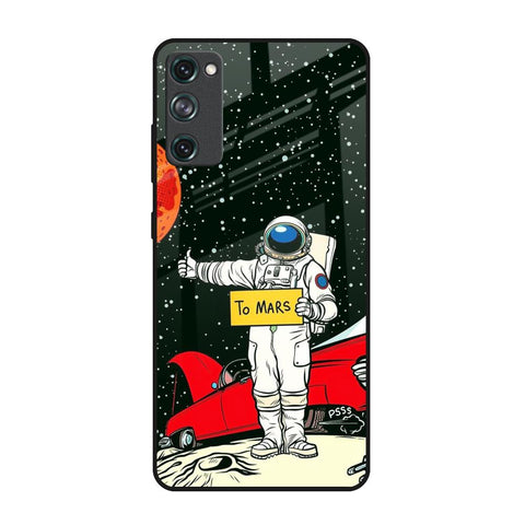 Astronaut on Mars Samsung Galaxy S20 FE Glass Back Cover Online