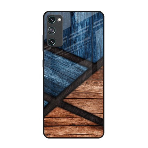 Wooden Tiles Samsung Galaxy S20 FE Glass Back Cover Online