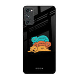 Anxiety Stress Samsung Galaxy S20 FE Glass Back Cover Online