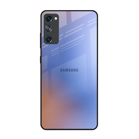 Blue Aura Samsung Galaxy S20 FE Glass Back Cover Online