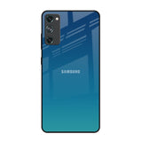Celestial Blue Samsung Galaxy S20 FE Glass Back Cover Online