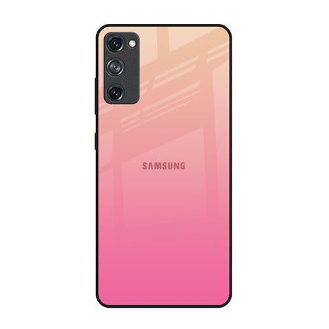 Pastel Pink Gradient Samsung Galaxy S20 FE Glass Back Cover Online