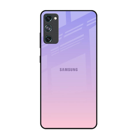 Lavender Gradient Samsung Galaxy S20 FE Glass Back Cover Online