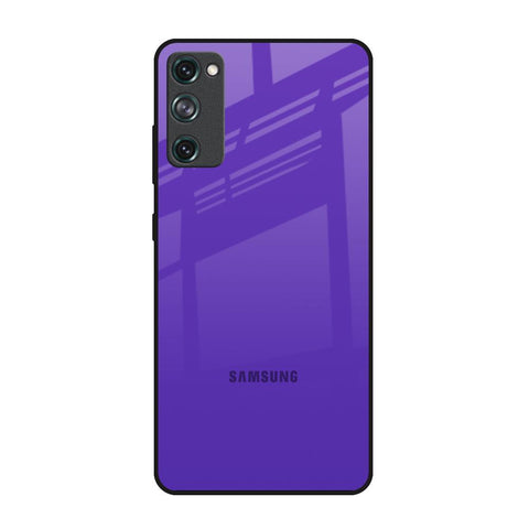 Amethyst Purple Samsung Galaxy S20 FE Glass Back Cover Online