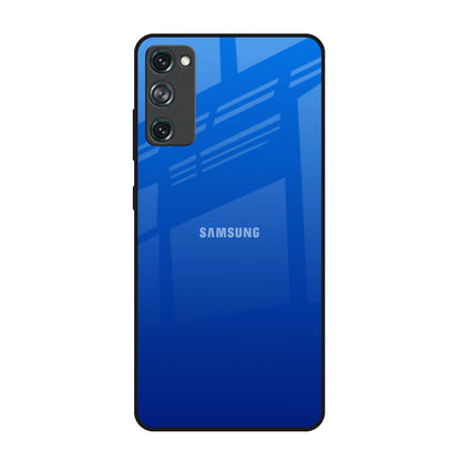 Egyptian Blue Samsung Galaxy S20 FE Glass Back Cover Online