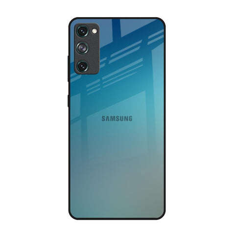Sea Theme Gradient Samsung Galaxy S20 FE Glass Back Cover Online