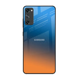 Sunset Of Ocean Samsung Galaxy S20 FE Glass Back Cover Online