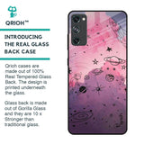 Space Doodles Glass Case for Samsung Galaxy S20 FE