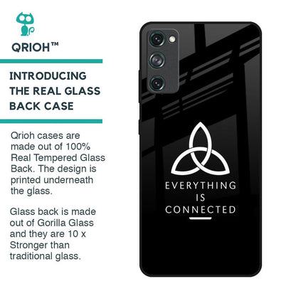 Everything Is Connected Glass Case for Samsung Galaxy S20 FE