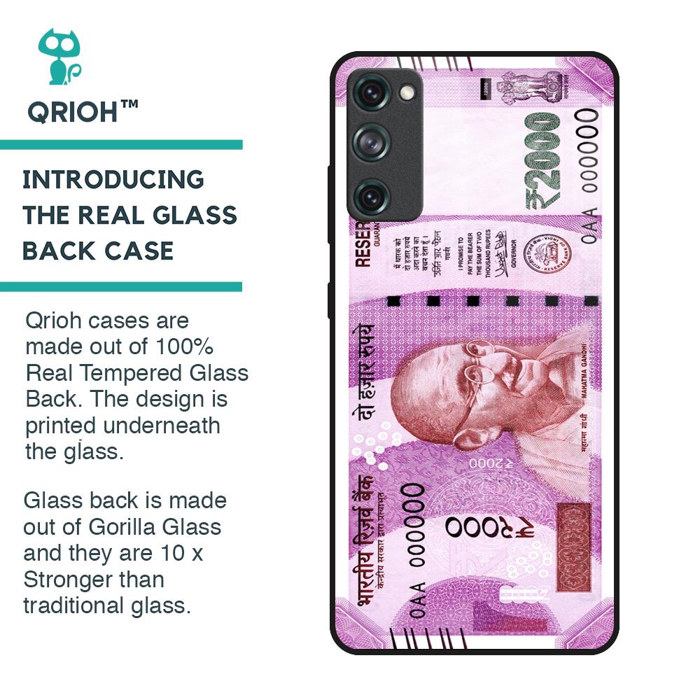 Stock Out Currency Glass Case for Samsung Galaxy S20 FE