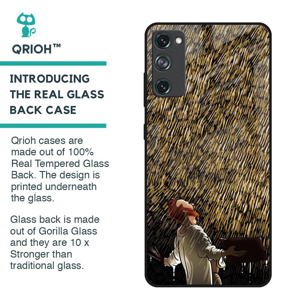 Rain Festival Glass Case for Samsung Galaxy S20 FE