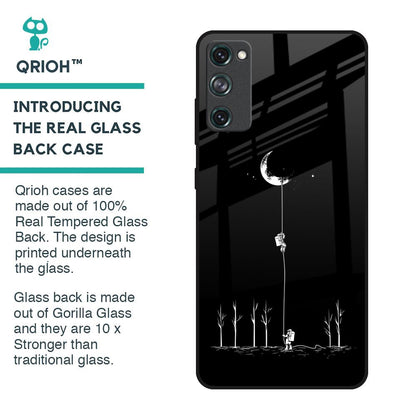 Catch the Moon Glass Case for Samsung Galaxy S20 FE
