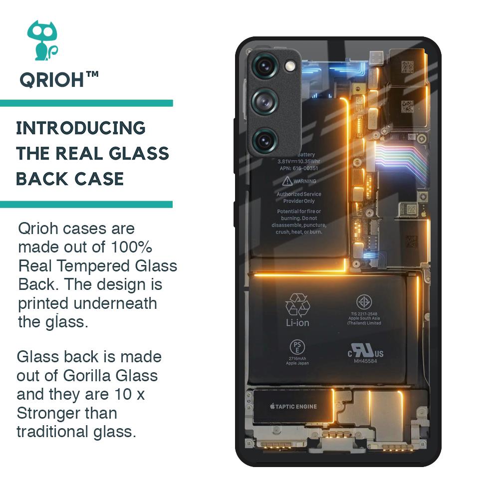 Glow Up Skeleton Glass Case for Samsung Galaxy S20 FE