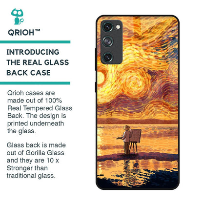 Sunset Vincent Glass Case for Samsung Galaxy S20 FE