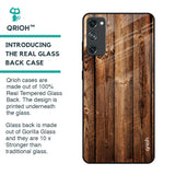 Timber Printed Glass Case for Samsung Galaxy S20 FE