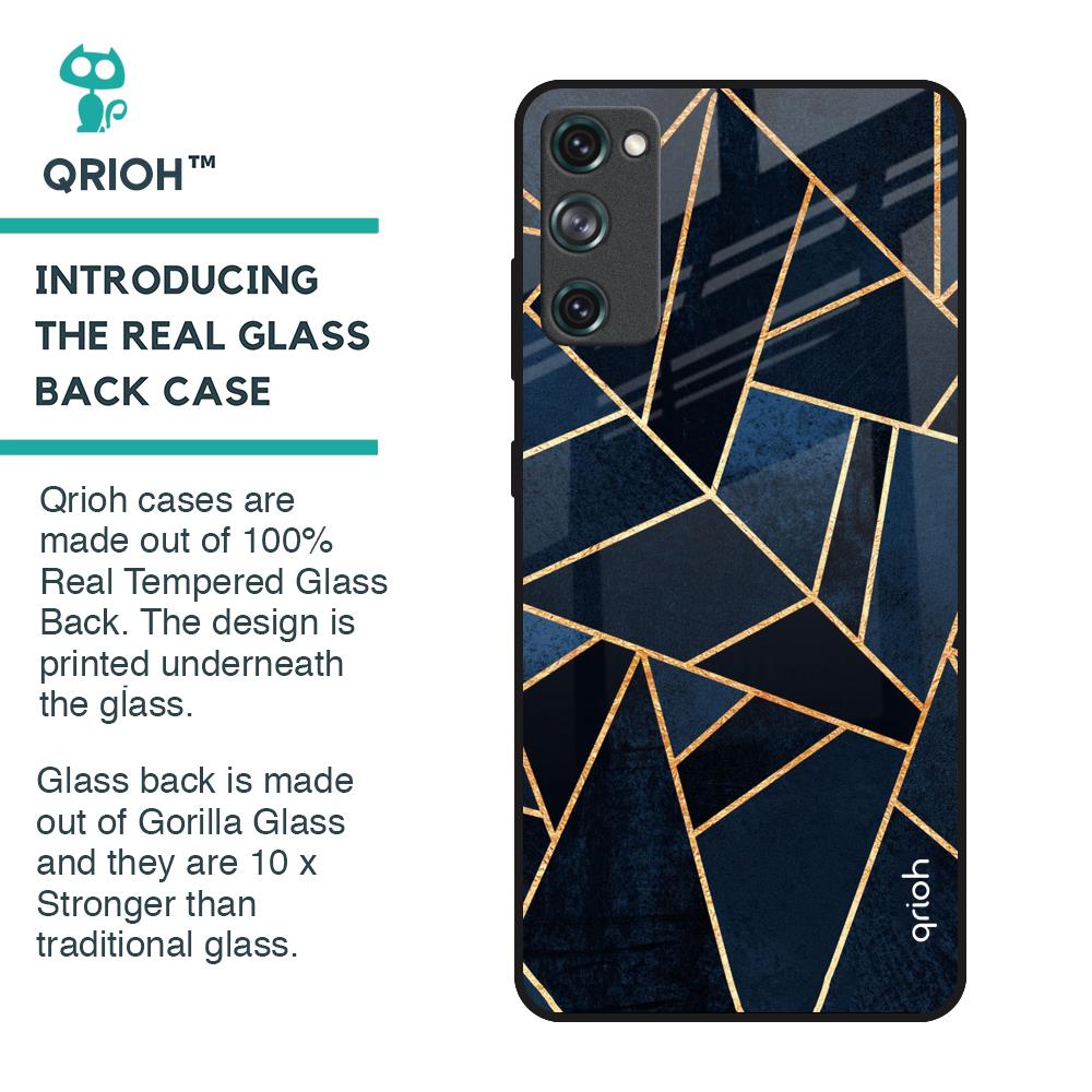 Abstract Tiles Glass Case for Samsung Galaxy S20 FE