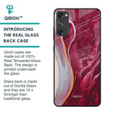 Crimson Ruby Glass Case for Samsung Galaxy S20 FE