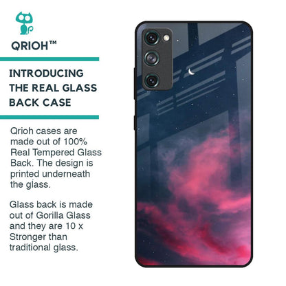 Moon Night Glass Case For Samsung Galaxy S20 FE