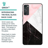 Marble Collage Art Glass Case For Samsung Galaxy S20 FE