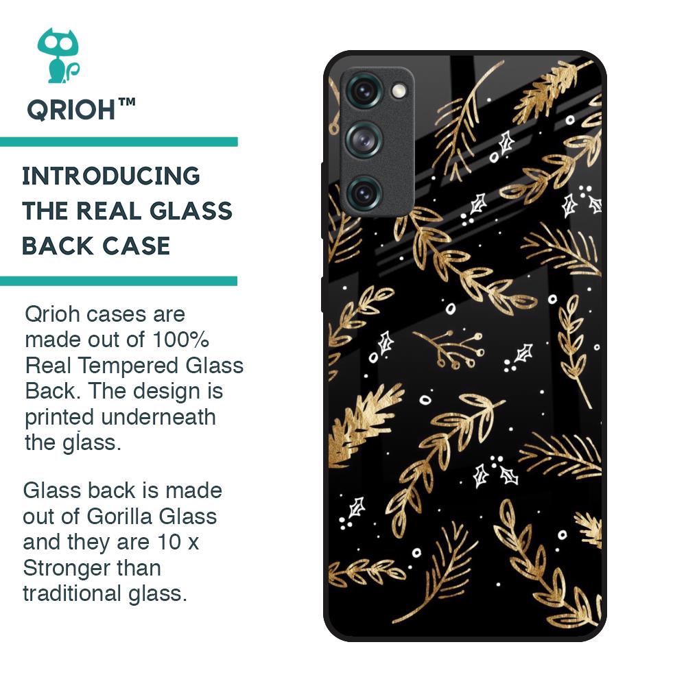 Autumn Leaves Glass Case for Samsung Galaxy S20 FE