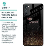 I Am The Queen Glass Case for Samsung Galaxy S20 FE