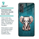 Adorable Baby Elephant Glass Case For Samsung Galaxy S20 FE