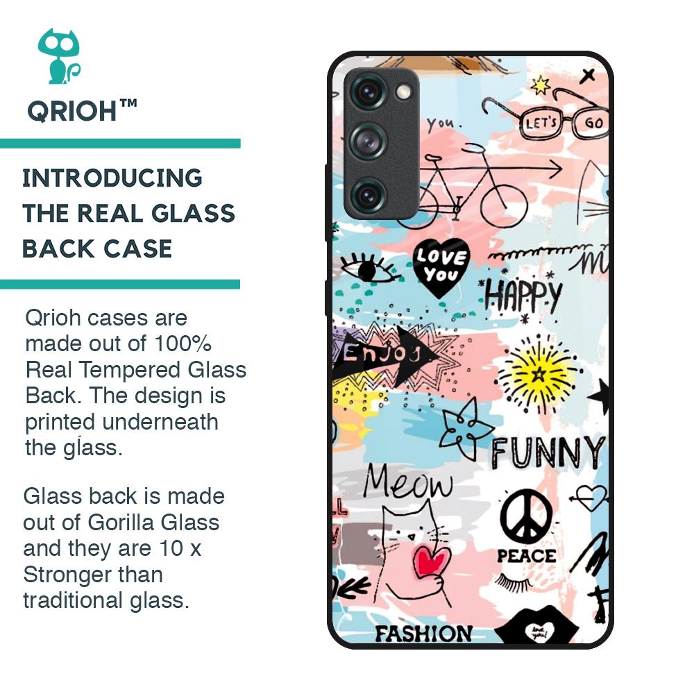 Just For You Glass Case For Samsung Galaxy S20 FE