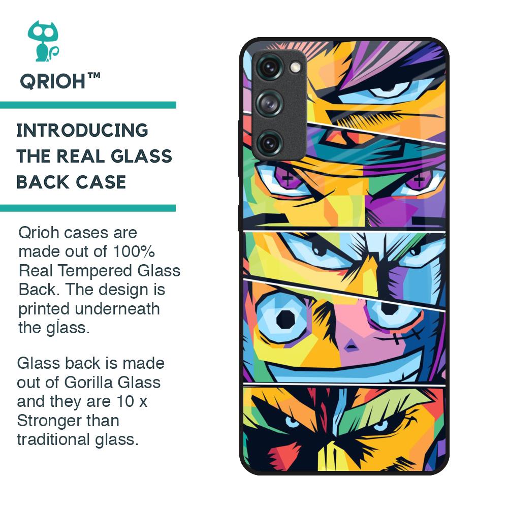 Anime Legends Glass Case for Samsung Galaxy S20 FE