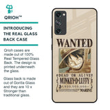 Luffy Wanted Glass Case for Samsung Galaxy S20 FE