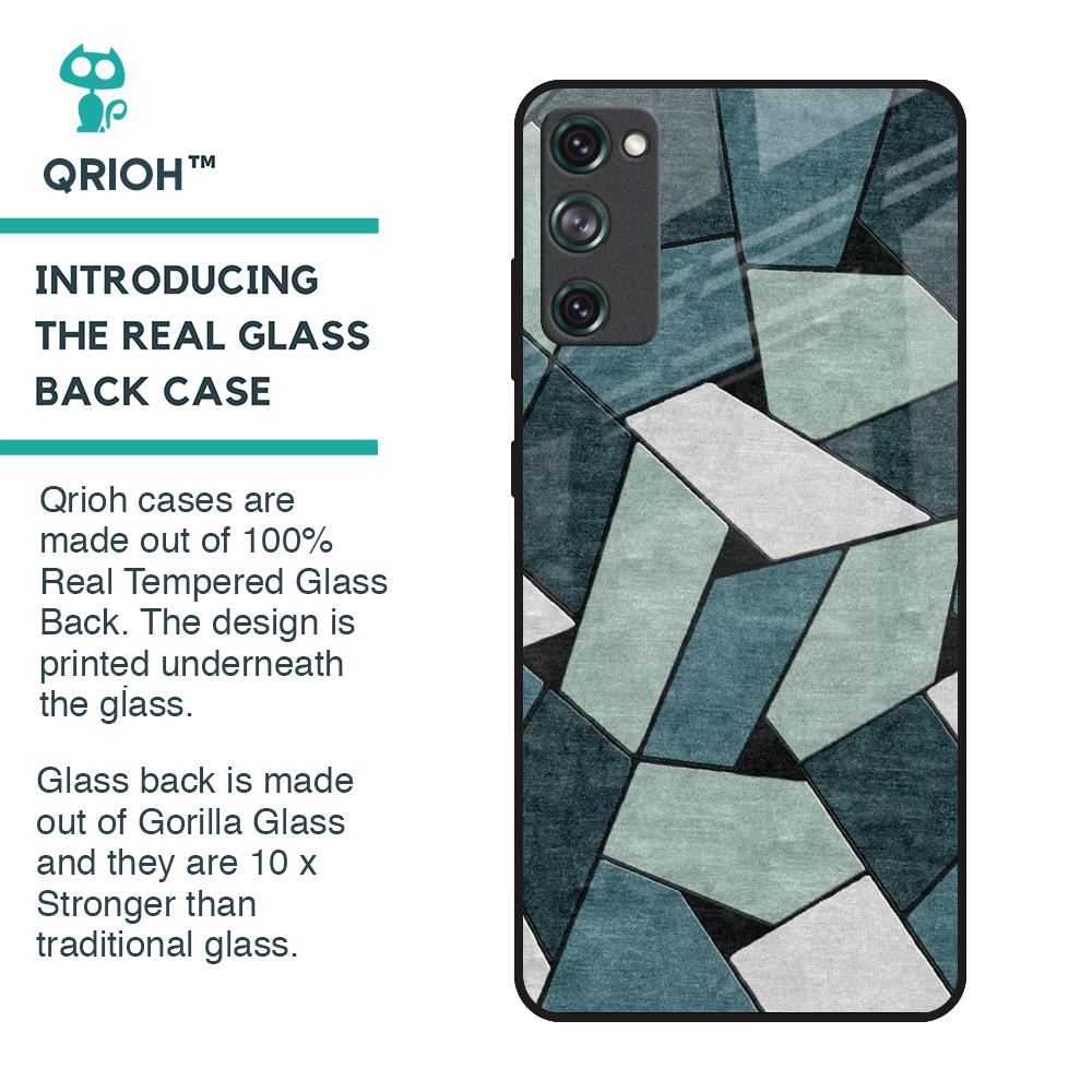 Abstact Tiles Glass Case for Samsung Galaxy S20 FE