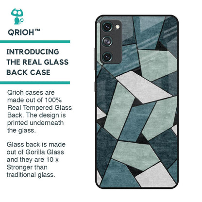 Abstact Tiles Glass Case for Samsung Galaxy S20 FE