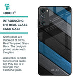Multicolor Wooden Effect Glass Case for Samsung Galaxy S20 FE