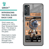 Space Ticket Glass Case for Samsung Galaxy S20 FE