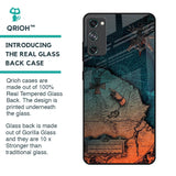Geographical Map Glass Case for Samsung Galaxy S20 FE