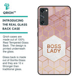 Boss Lady Glass Case for Samsung Galaxy S20 FE
