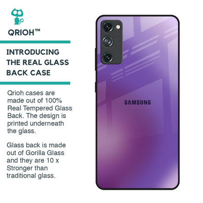 Ultraviolet Gradient Glass Case for Samsung Galaxy S20 FE