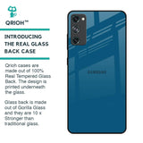 Cobalt Blue Glass Case for Samsung Galaxy S20 FE