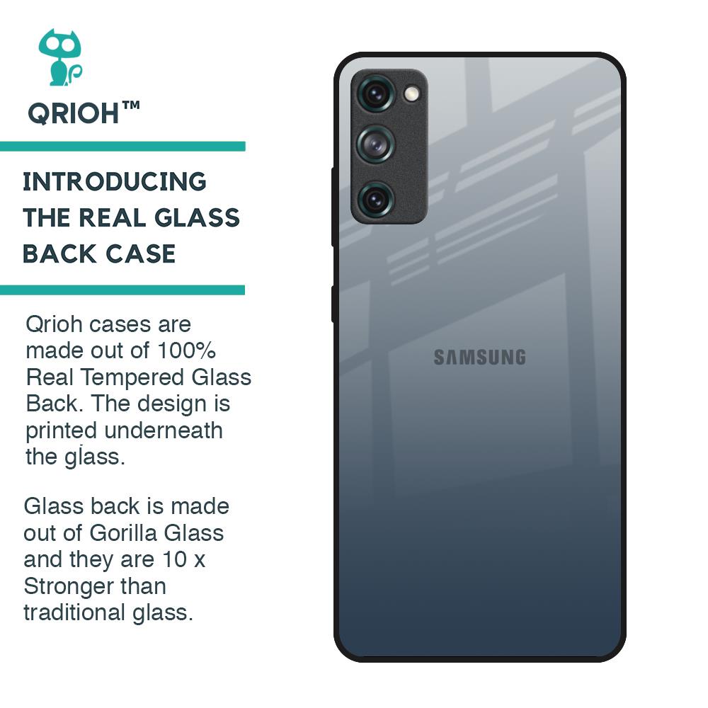 Smokey Grey Color Glass Case For Samsung Galaxy S20 FE