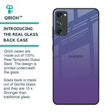 Indigo Pastel Glass Case For Samsung Galaxy S20 FE