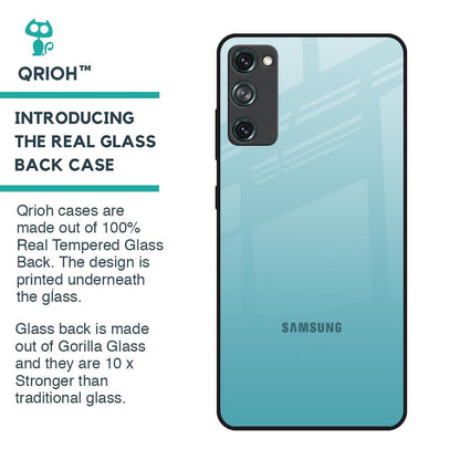 Arctic Blue Glass Case For Samsung Galaxy S20 FE