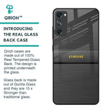 Grey Metallic Glass Case For Samsung Galaxy S20 FE